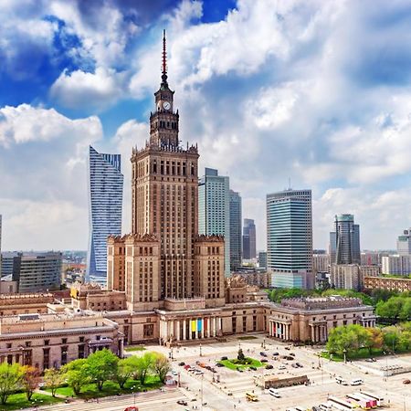Cozy Warsaw City Center Studio Leilighet Eksteriør bilde